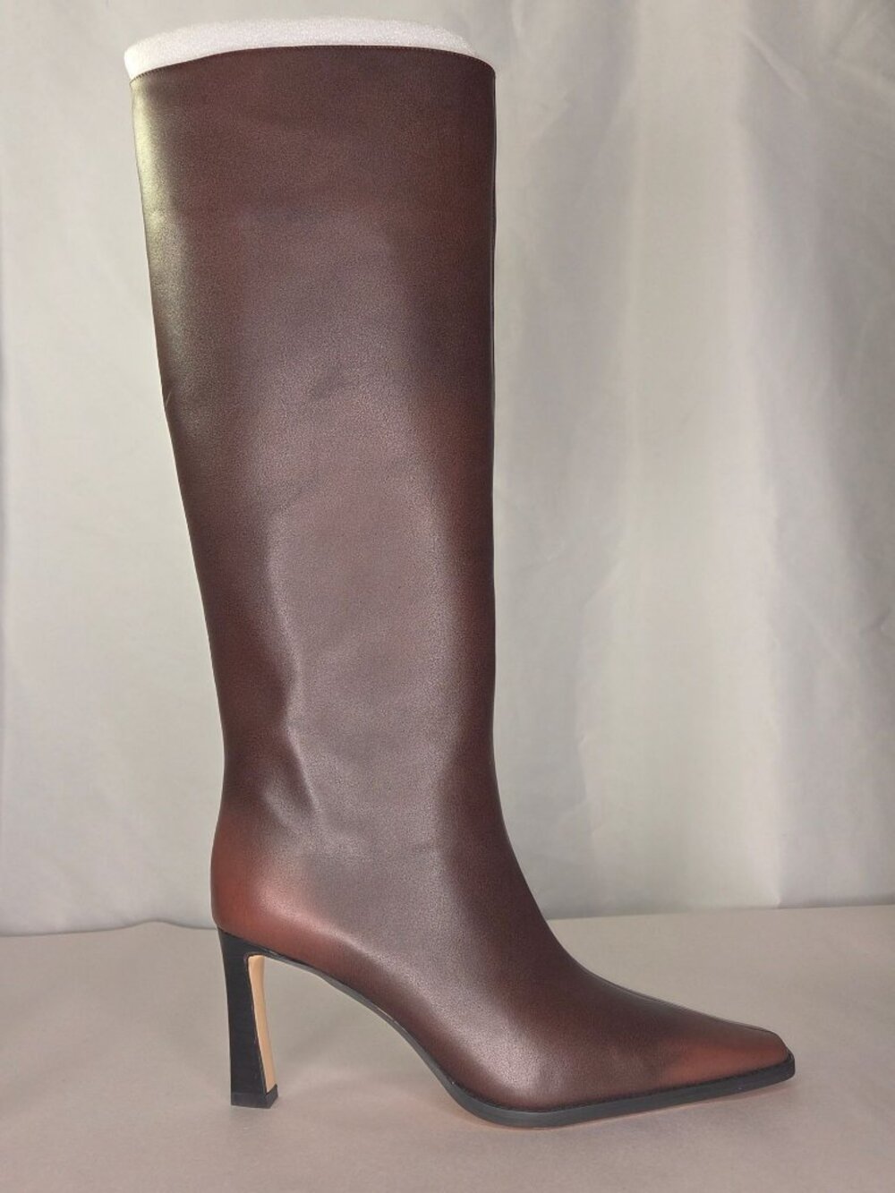 MICHAEL Michael Kors Darrah Heeled Boots Luggage : 7 M, Leather